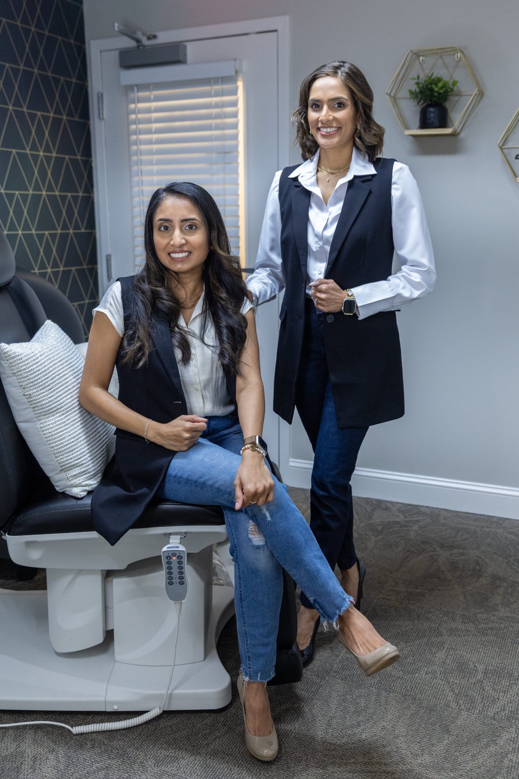 Doctor Rakhee and Monica